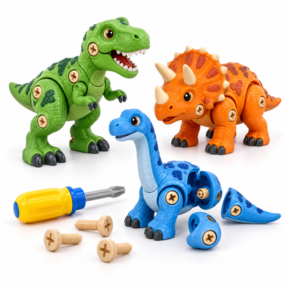 Dinozaury do skręcania