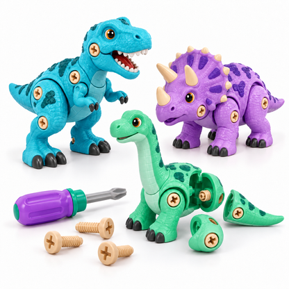 Dinozaury do skręcania