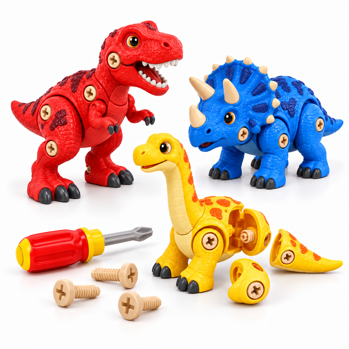 Dinozaury do skręcania