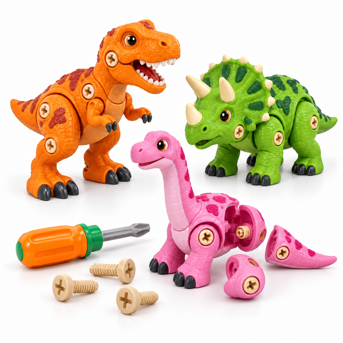 Dinozaury do skręcania